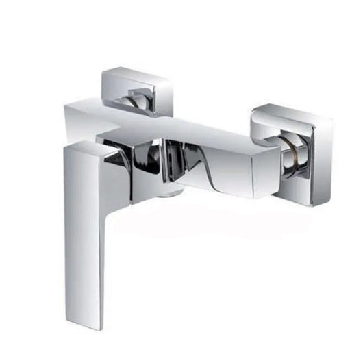 MISCELATORE MONOCOMANDO DOCCIA ESTERNO CROMATO LUCIDO SERIE QUATRA FERIDRAS 401044