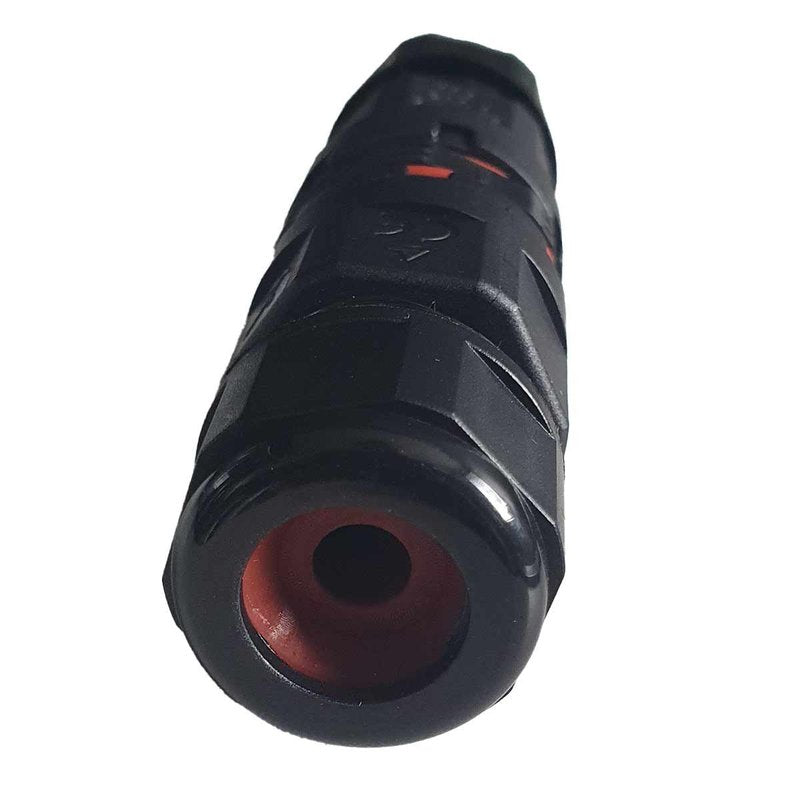 2 Connettori Veloce IP68 Forma I Manicotto Collegamento Cavo Esterno 3P 100x30mm
