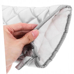 2 Guanti Forno Teflonato da Cucina Resistenti al Calore In Poliestere Barbecue