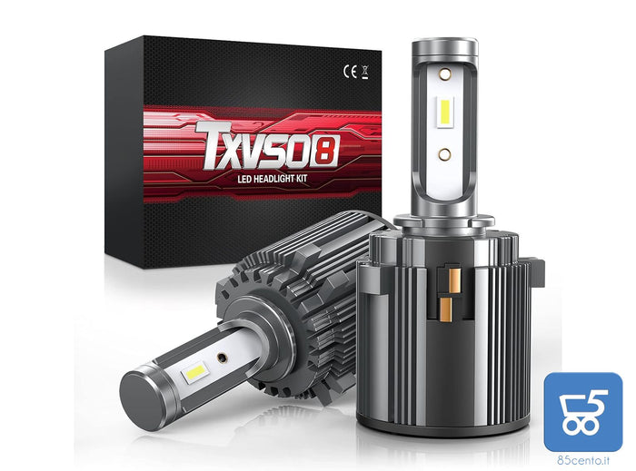 2  Lampadine Auto LED Luce Fari Abbaglianti Lampada frontale H7 14000 lm 70 W 6000 k Controllo Intelligente della Temperatura Per Volkswagen