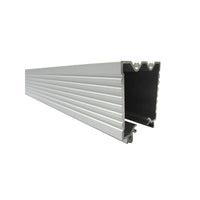 2 Metri Barra Staffa per Fissaggio Muro e Alimentatore LED per Profilo Alluminio BA2001