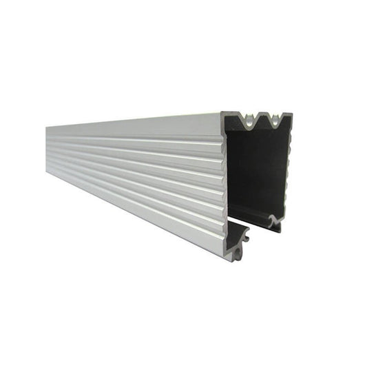 2 Metri Barra Staffa per Fissaggio Muro e Alimentatore LED per Profilo Alluminio BA2001