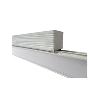 2 Metri Barra Staffa per Fissaggio Muro e Alimentatore LED per Profilo Alluminio BA2001