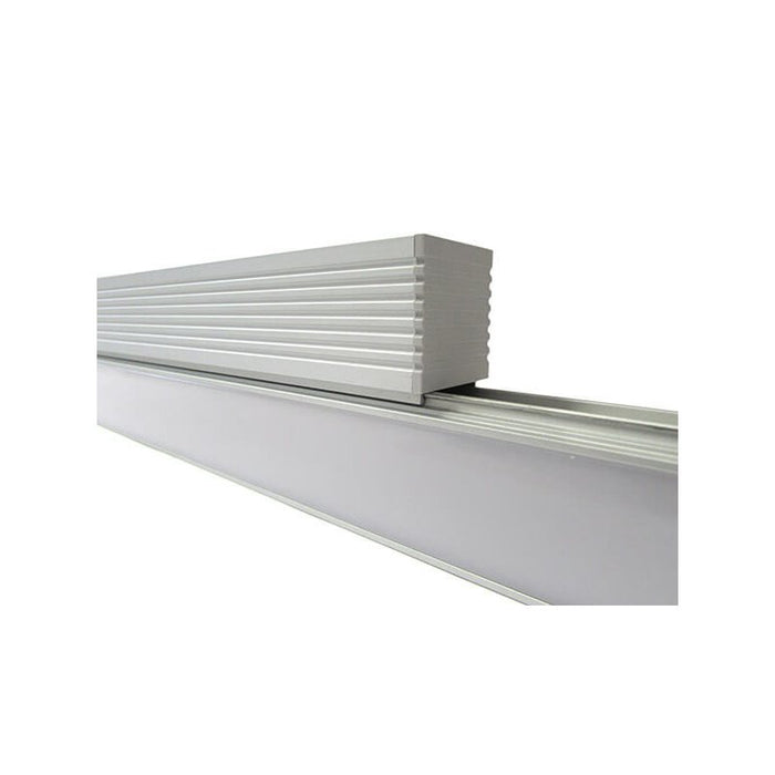 2 Metri Barra Staffa per Fissaggio Muro e Alimentatore LED per Profilo Alluminio BA2001