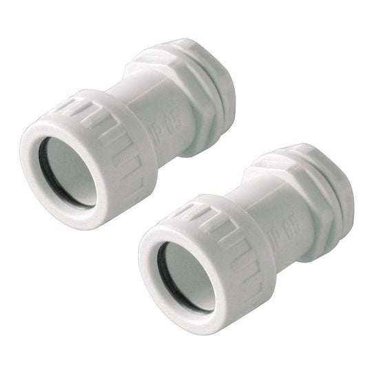 2 PZ Bloccatubo Raccordo Tubo Scatola Diametro 16mm per Tubo Rigido IP65