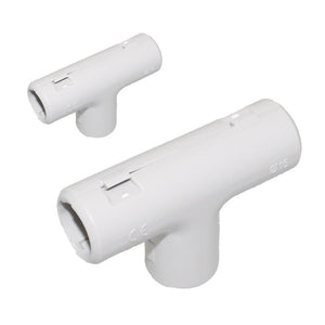 2 PZ Giunto T Ispezionabile Reversibile per Tubo Rigido 16mm IP40