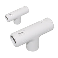 2 PZ Giunto T Ispezionabile Reversibile Per Tubo Rigido Diametro 20mm IP40 Made In Italy