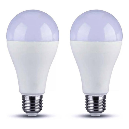 2 PZ Lampada A Led, Lampadina E27 A60 15W 1500LM Bianco Caldo 3000K