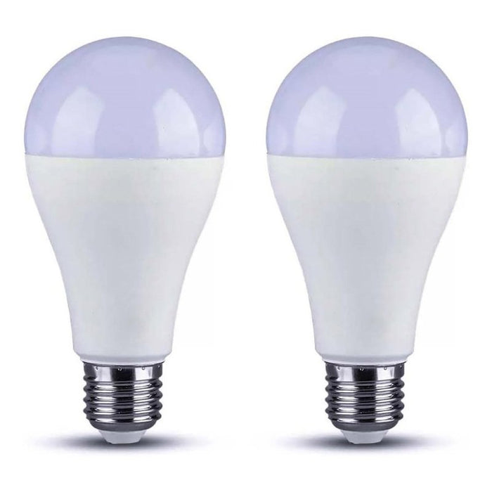 2 PZ Lampada A Led, Lampadina E27 A60 15W 1520LM Bianco Neutro 4200K