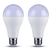 2 PZ Lampada A Led, Lampadina E27 A65 18W 2000LM Bianco Neutro 4200K