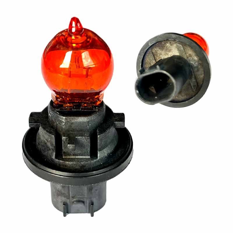 2 PZ Lampada Alogena PCY16W 12V 16W PU20d/2 Arancio Compatibile Philips
