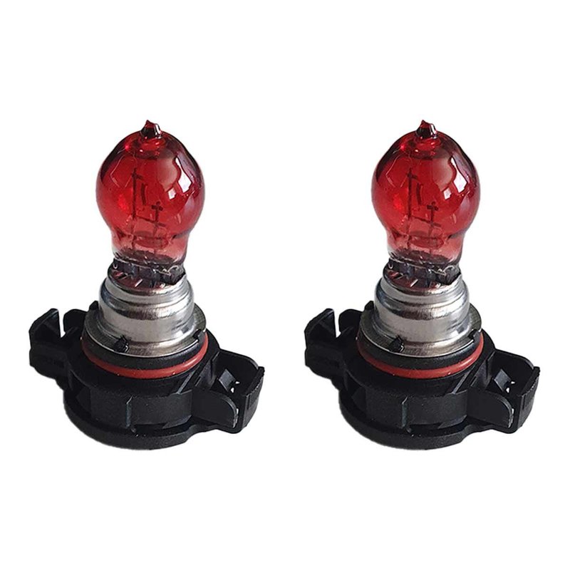 2 PZ Lampada Alogena PSR24W 12V 24W PG20-6 Rossa per Fanali Posteriori Auto