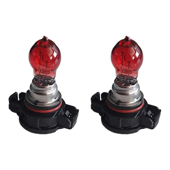 2 PZ Lampada Alogena PSR24W 12V 24W PG20-6 Rossa per Fanali Posteriori Auto