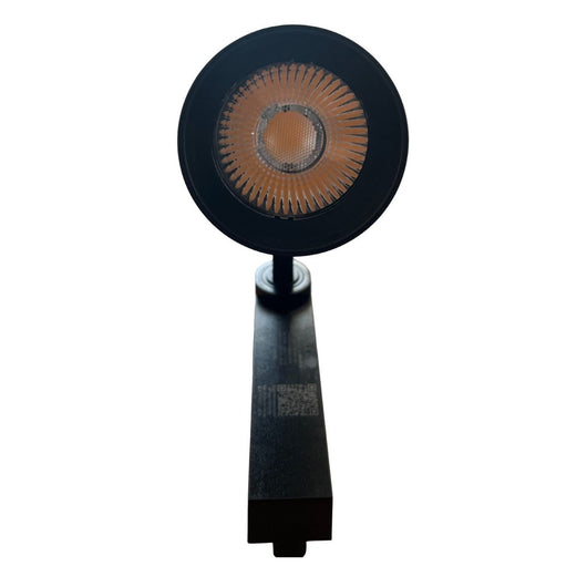 2 Pezzi Faro Led Binario Monofase 30W 2600LM 220V, Corpo Nero, Luce Bianco Neutro 4000K, Angolo 36° CRI>90, D80X138mm