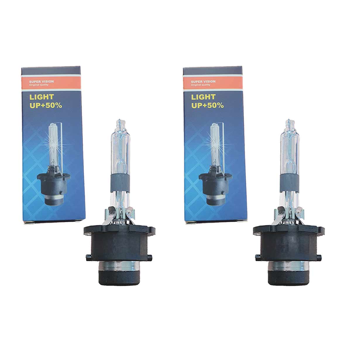 2 Pezzi Lampada HID Xenon D4R 6000K 42V 35W 3400 Lumen Ricambio Fari Compatibile