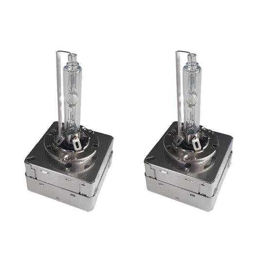 2 Pezzi Lampada Hid Xenon D3S 6000K 42V 35W 3600 Lumen Base Metallo