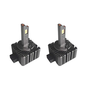 2 Pezzi Lampade LED D1S D1R 35W 12V 7000lm 6000K Plug Play Più Luminoso dello Xenon Originale