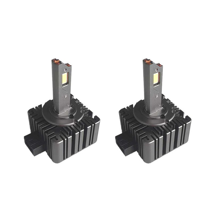 2 Pezzi Lampade LED D1S D1R 35W 12V 7000lm 6000K Plug Play Più Luminoso dello Xenon Originale