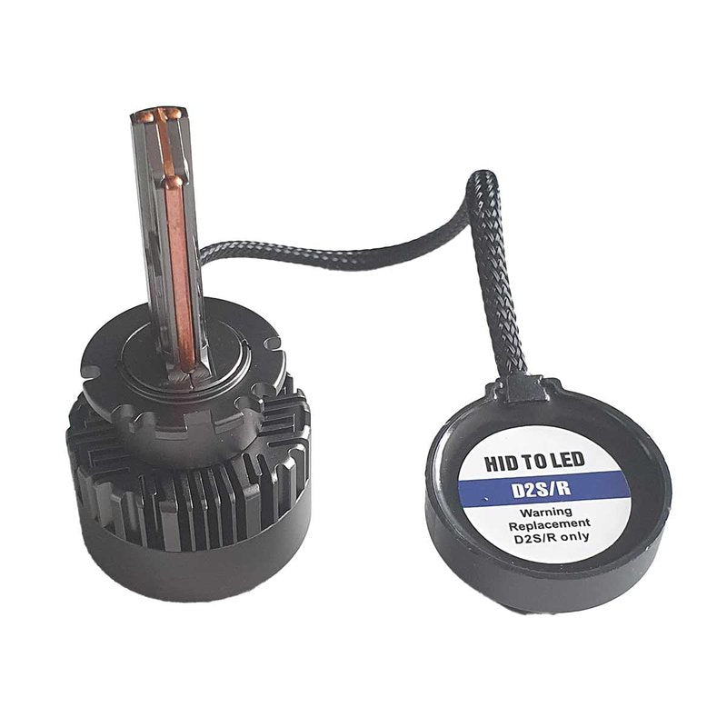 2 Pezzi Lampade LED D2S D2R 35W 12V 7000lm 6000K Plug Play Più Luminoso dello Xenon Originale