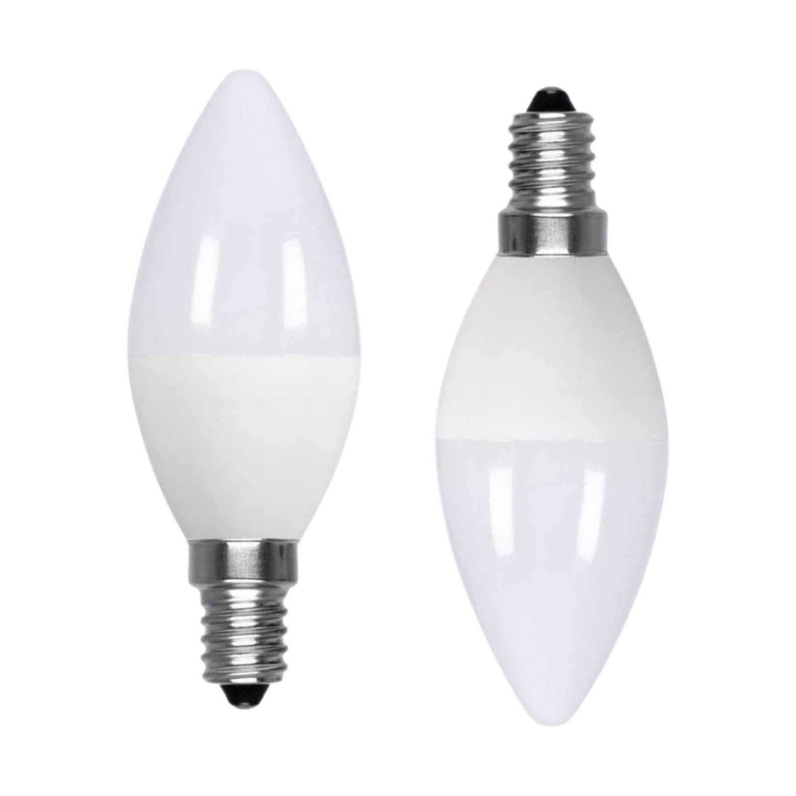2 Pezzi Lampadina LED, Lampadina E14 C37 9W 860LM Bianco Caldo 3000K D37X106mm