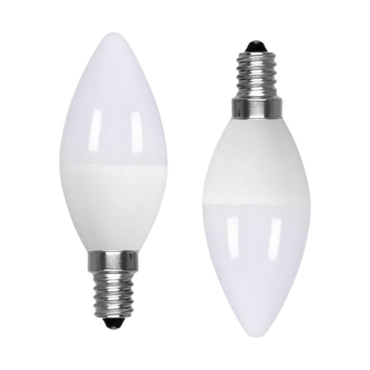 2 Pezzi Lampadina LED, Lampadina E14 C37 9W 860LM Bianco Caldo 3000K D37X106mm