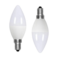 2 Pezzi Lampadina LED, Lampadina E14 C37 9W 860LM Bianco Freddo 6500K D37X106mm