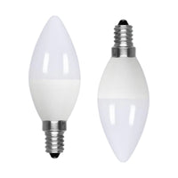2 Pezzi Lampadina LED, Lampadina E14 C37 9W 860LM Bianco Neutro 4200K D37X106mm
