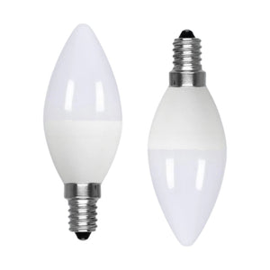 2 Pezzi Lampadina LED, Lampadina E14 C37 9W 860LM Bianco Neutro 4200K D37X106mm