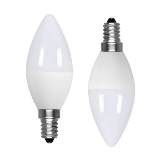 2 Pezzi Lampadina LED, Lampadina E14 C37 9W 860LM Bianco Neutro 4200K D37X106mm