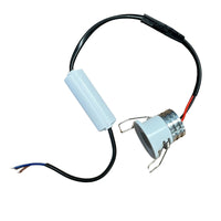 2 Pezzi Mini Faretto Led Da Incasso Rotondo, Carcassa Bianca 6000K, 2.5W 220LM 220V, Ø32*29mm, Foro 27mm, Angolo 15° IP20