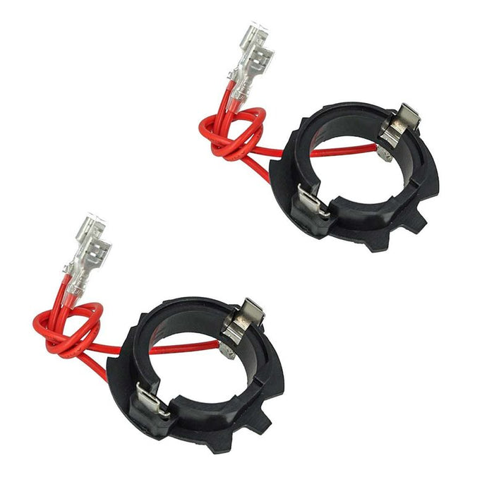 2 Portalampada H7 LED Xenon Compatibile con VW Golf IV V Jetta Spina 2 Fili 23mm