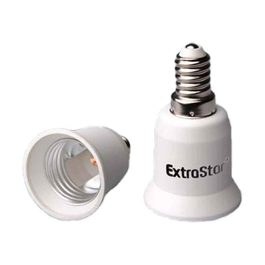 2 Pezzi Portalampade Adattatori Convertitore Lampada Attacco E14 a E27