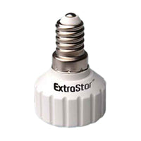 2 Pezzi Portalampade Adattatori Convertitore Lampada Attacco E14 a GU10