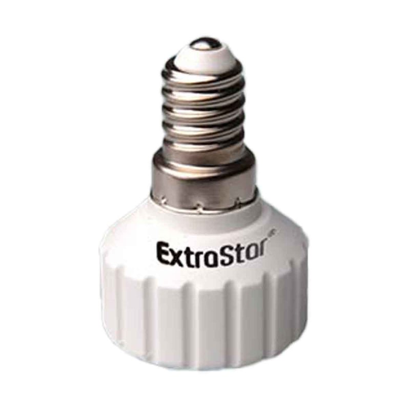 2 Pezzi Portalampade Adattatori Convertitore Lampada Attacco E14 a GU10