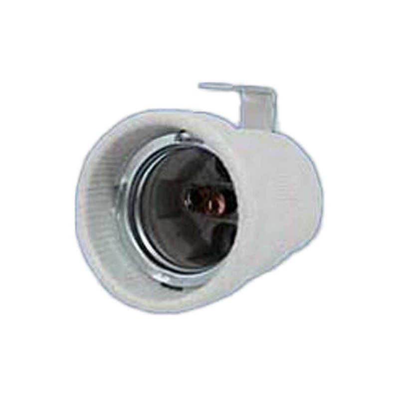 2 Pezzi Portalampade E27 in Ceramica Porcellana con Viti per Fili e Gancio in Ferro per Cantieri