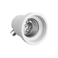 2 Pezzi Portalampade E40 Ceramica Porcellana con Viti per Fili e Gancio in Ferro 1500W