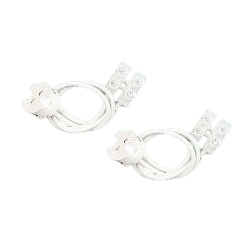 2 Pezzi Portalampade MR16, Portalampada in Ceramica Con Connettori Inclusi