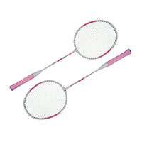 2 Pezzi Racchette Badminton Pezzo Unico Senza Saldatura Colore Assortito