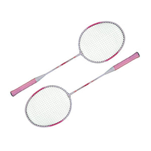 2 Pezzi Racchette Badminton Pezzo Unico Senza Saldatura Colore Assortito