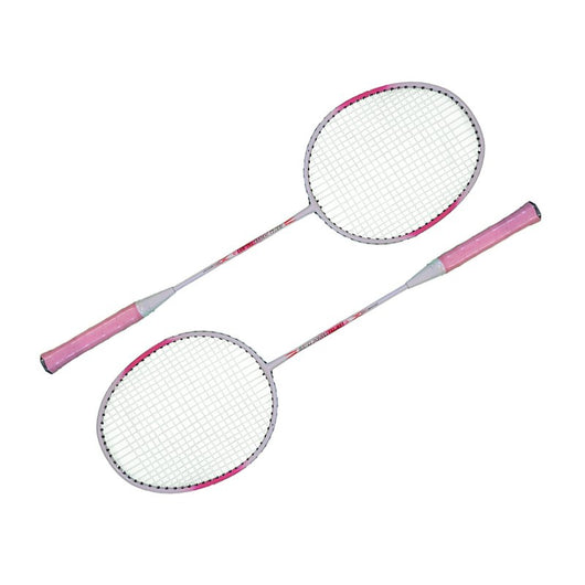 2 Pezzi Racchette Badminton Pezzo Unico Senza Saldatura Colore Assortito