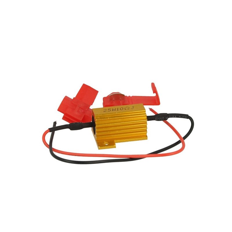 2 Pezzi Resistenza Filtro LED BA15S BAY15D 25W 10 Ohm No Errore Canbus Luci Auto