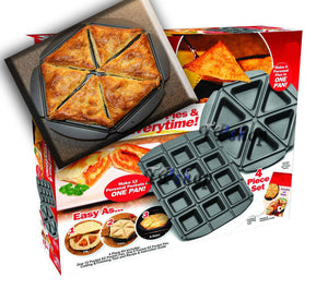 2 TEGLIE  FORMA STAMPO ANTIADERENTE IMPASTO DOLCI SALATO FORNO