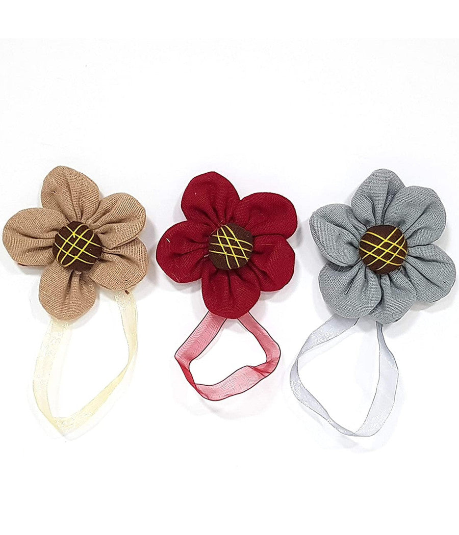 2 Calamita Fiore Legatenda Ferma Tenda In Tessuto Ornamento Calamite Per Tende         