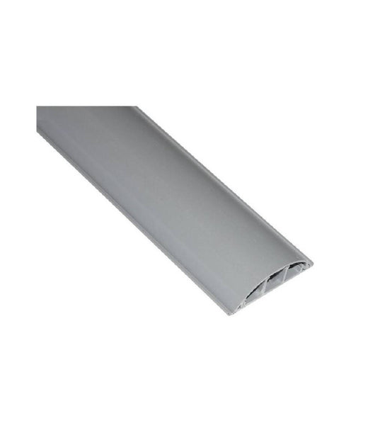 2 Canalina Cavi Plastica Ct2 Grigia 2mt 75x20mm 5627520f A Pavimento Calpestabile         