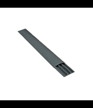 2 Canalina Cavi Plastica Ct2 Grigia 2mt 75x20mm 5627520f A Pavimento Calpestabile         