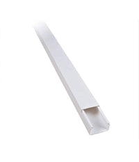 2 Canalina Elettrica Passacavi Plastica Ct2 2mt 40x25mm Bianca Copertura 5624025         