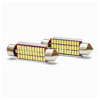 2 Coppie Lampadine Posizione Sv8.5 Canbus Maxtech L-p053 12v 42mm 33led 10w 6000k         