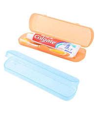 2 Custodia Portaspazzolino Dentifricio Porta Copri Spazzolino Cappuccio Da Denti         