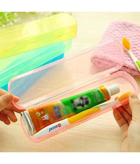 2 Custodia Portaspazzolino Dentifricio Porta Copri Spazzolino Cappuccio Da Denti         