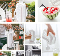 2 in 1 Bottiglia borraccia forma ghiaccio 17 sfere espandibile 156 - 1400Ml S-12